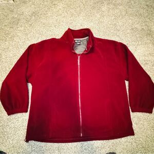Faded Glory Jacket Big & Tall Mens Size XL zipper and Draw String Fleece Jacket